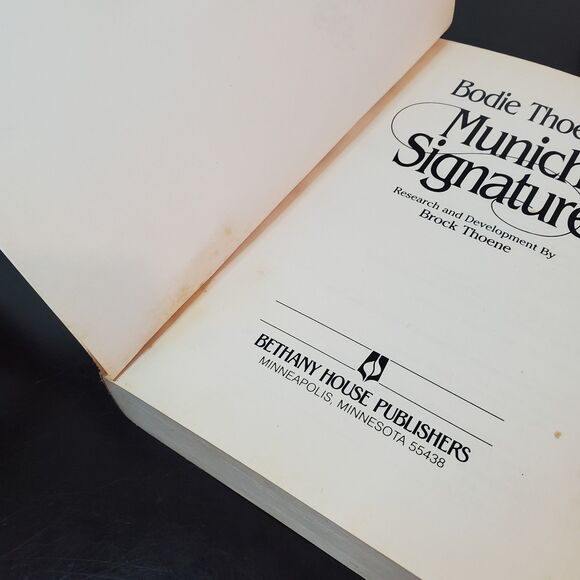 The Zion Covenant Lot of 4 Books (2-5) Bodie Thoene Christian Fiction - Picture 13 of 13